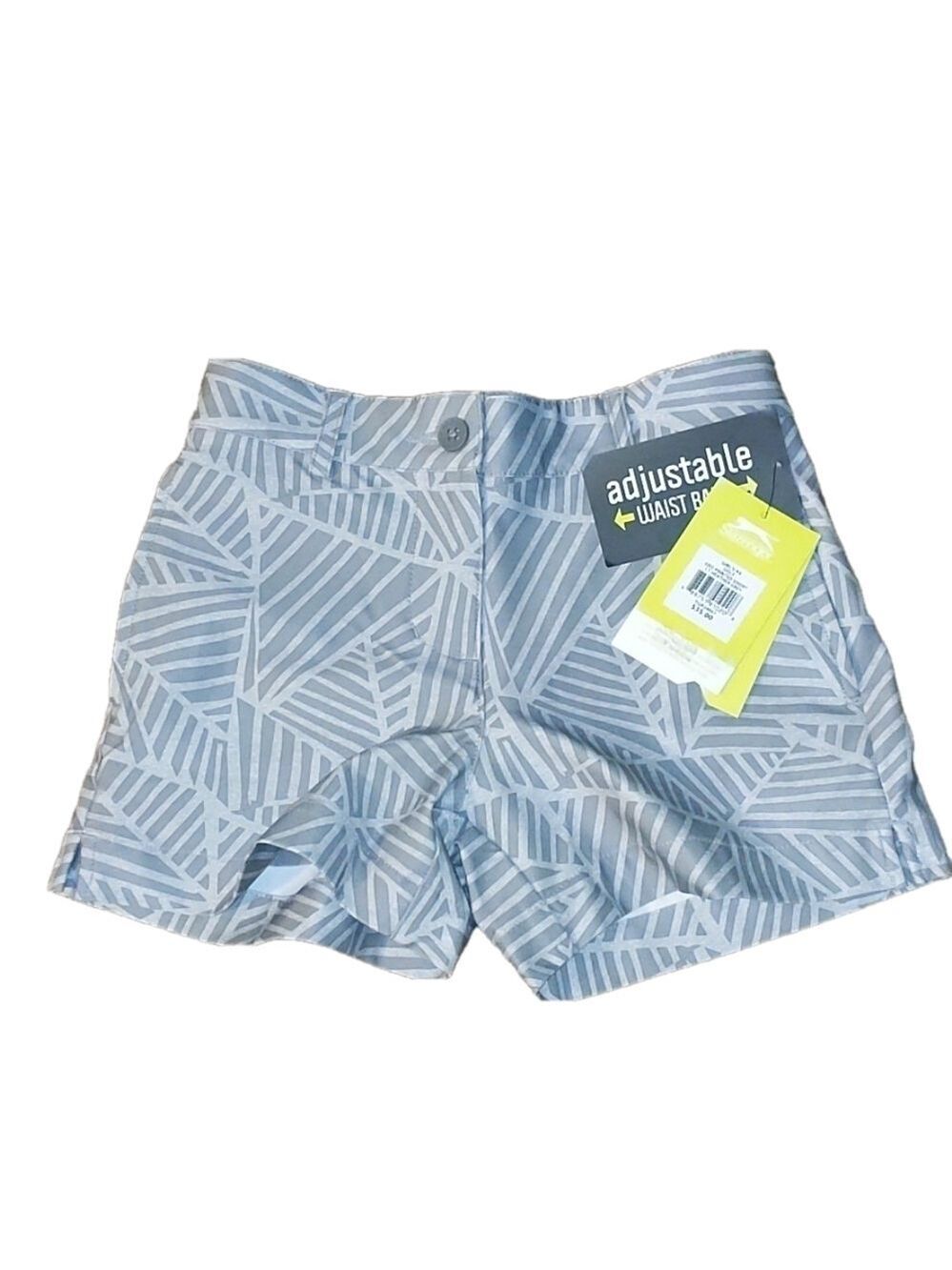 SLAZENGER youth geo printed golf shorts size Xs.